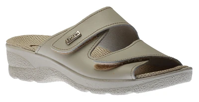 Slide 2 Avori Beige Double Strap Wedge Sandal