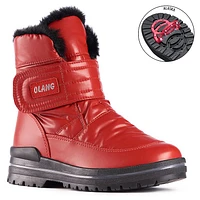 Luna Velcro Rosso Winter Boot