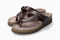 Helen Chestnut Brown Thong Sandal