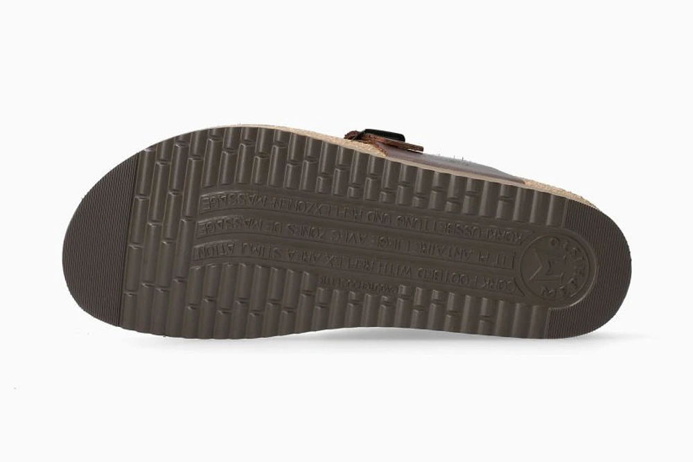 Helen Chestnut Brown Thong Sandal