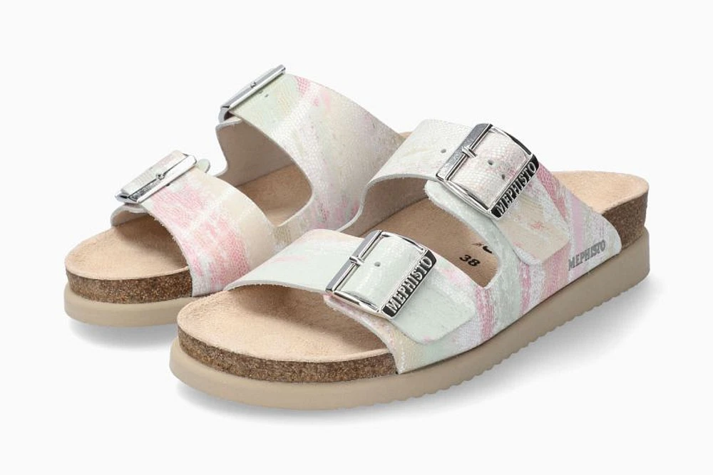 Hester Multicolour Pastel Slide Sandal