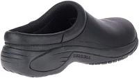 Encore Gust 2 Black Leather Wide Width Clog