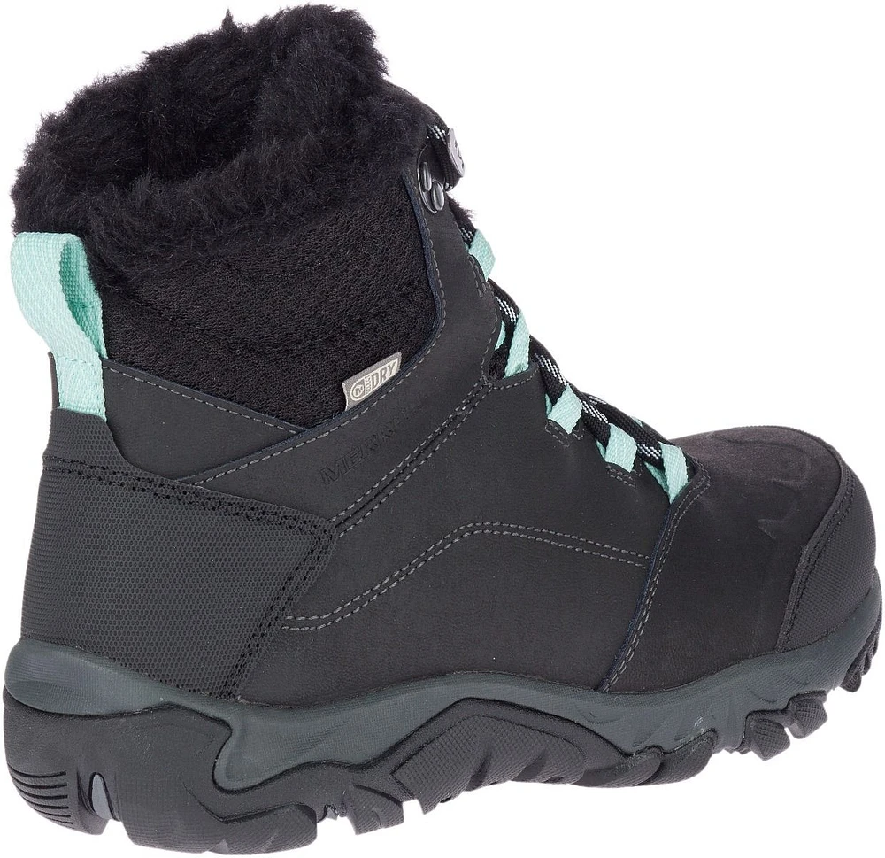 Thermo Fractal Mid Waterproof Black Boot