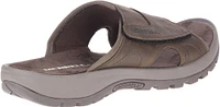 Sandspur 2 Earth Brown Leather Slide Sandal