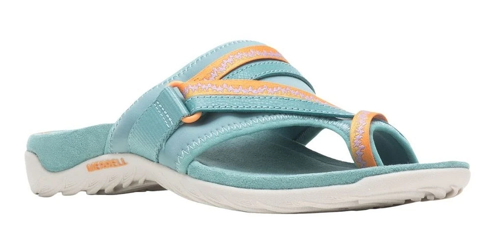 Terran 3 Cush Post Mineral Blue Thong Sandal