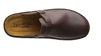 Aster Brown Leather Clog