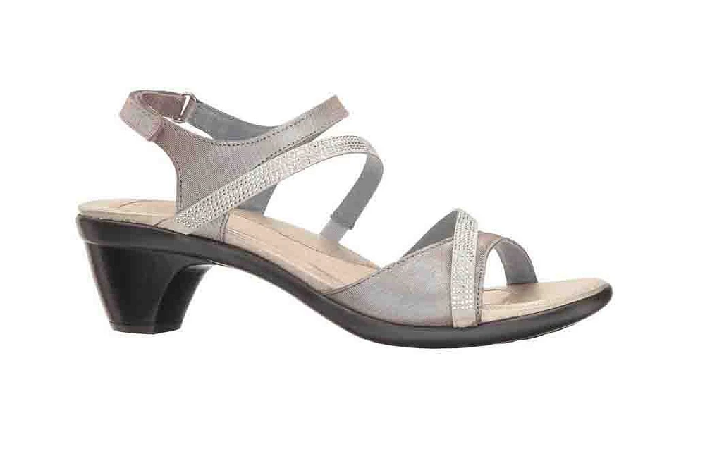 Innovate Silver Strappy Dress Sandal