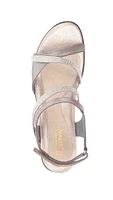 Innovate Silver Strappy Dress Sandal