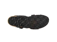 Krista Black Leather Sandal