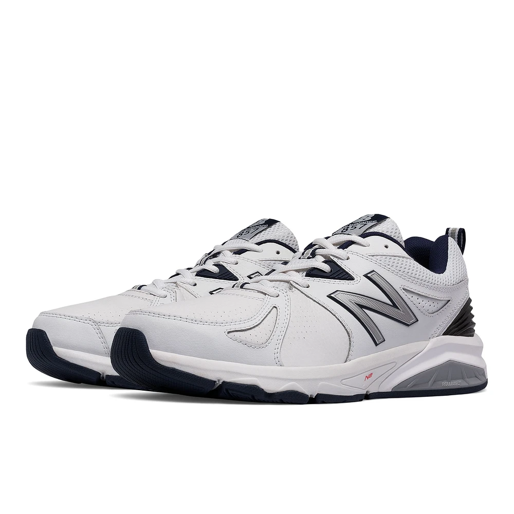 MX857WN2 White Leather Cross-Training Shoe