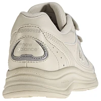 WW577VB Beige Leather Velcro Walking Shoe