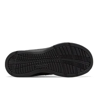 WW577VK Black Leather Velcro Walking Shoe