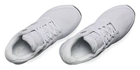 WW928WB3 White Leather Lace-Up Walking Shoe