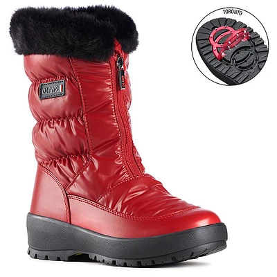 Gemma Red Winter Boot