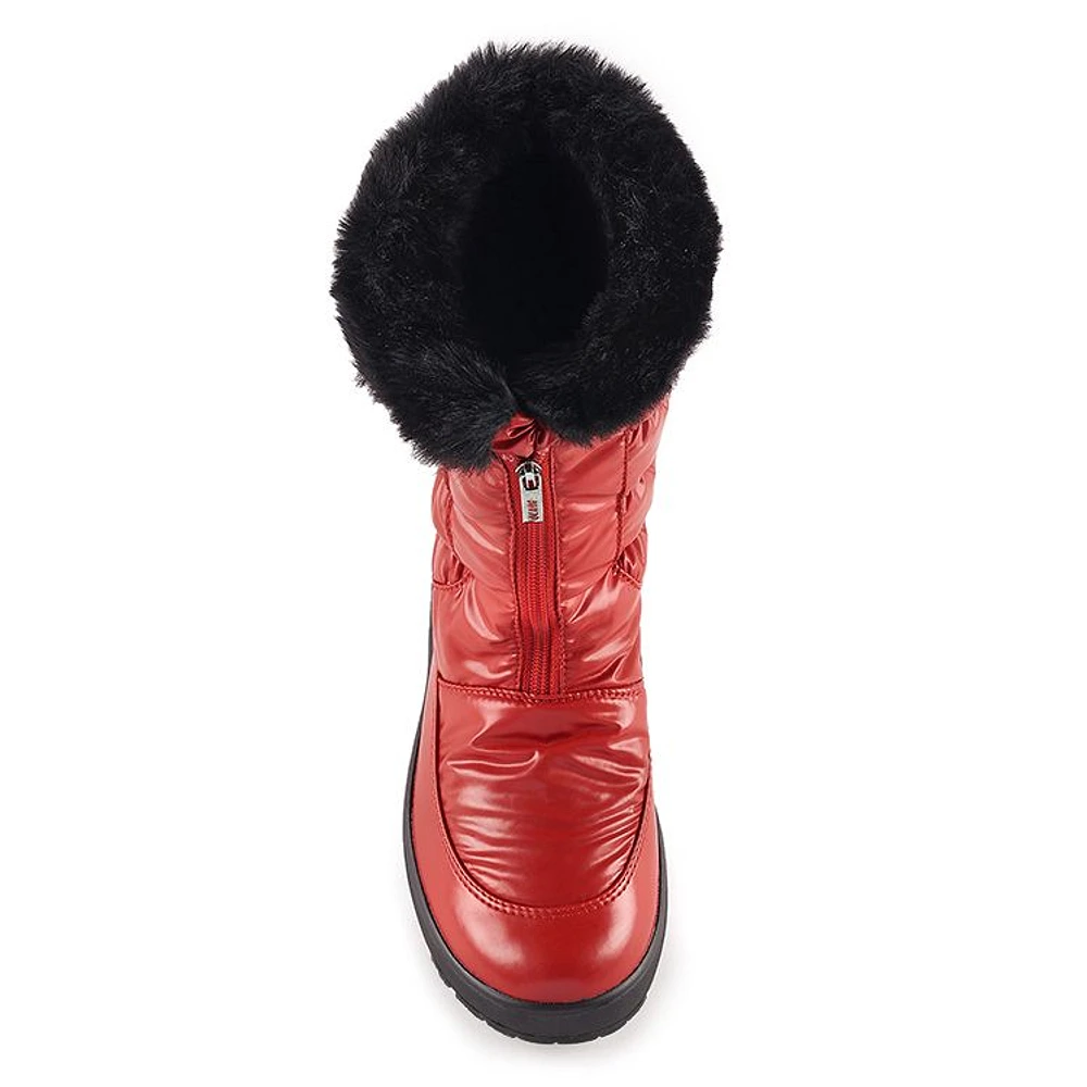 Gemma Red Winter Boot