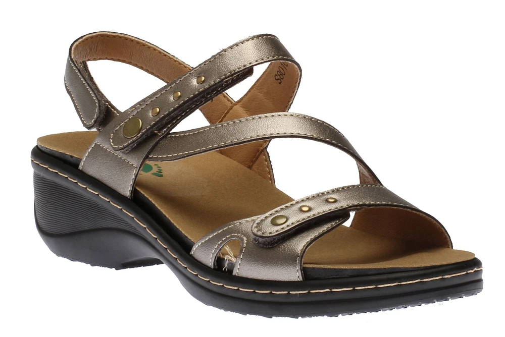 Sandal Velcro Pewter