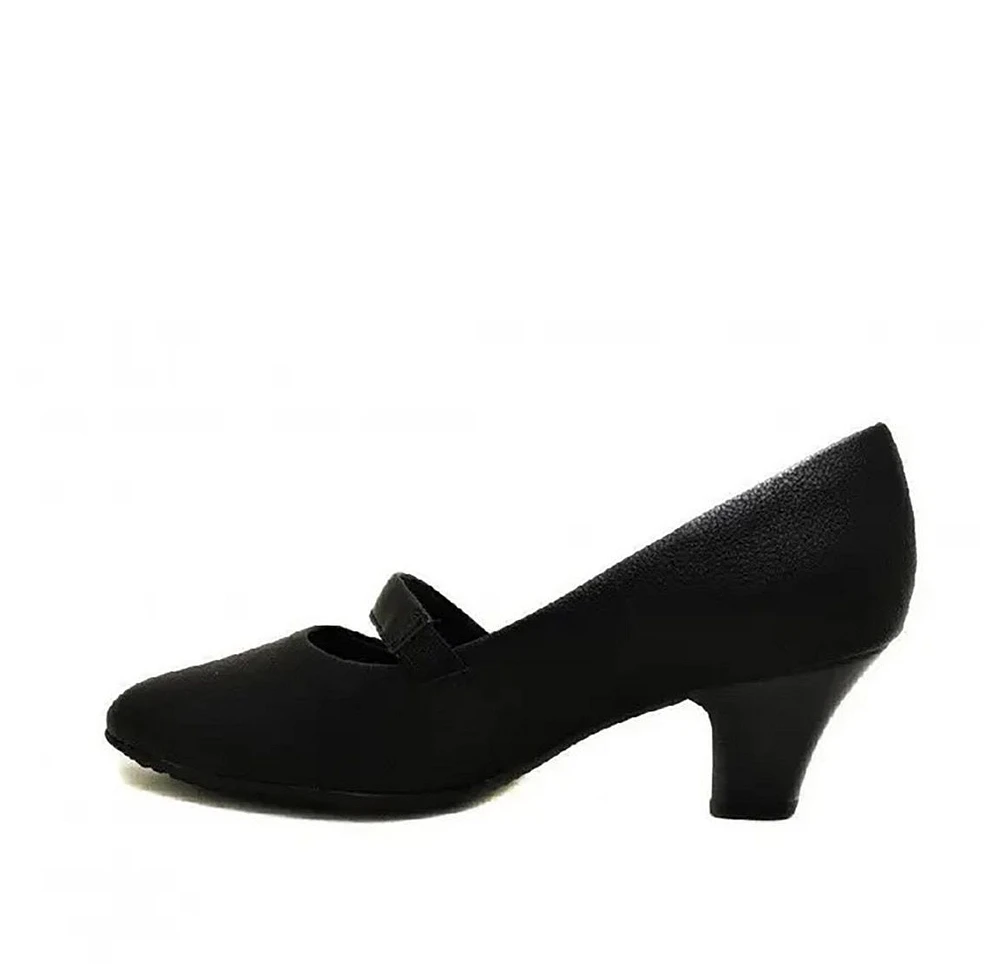 Dress Black Suede