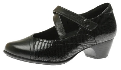 Portia Black Mary Jane Low Heel