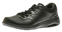 MW813BK Black Leather Walking Shoe