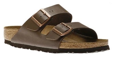 Arizona Soft Footbed Birko-Flor Brown Slide Sandal
