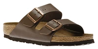 Arizona Soft Footbed Birko-Flor Brown Slide Sandal