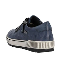 Ottawa Leather Zipper Lace-Up Sneaker