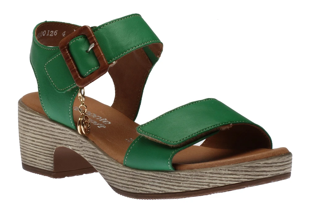 Lugano Sandal Green