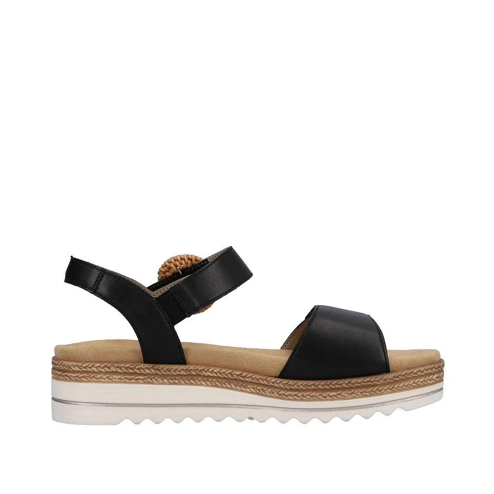 Lugano Velcro Black