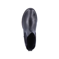 Odeon Black Leather Chelsea Boot