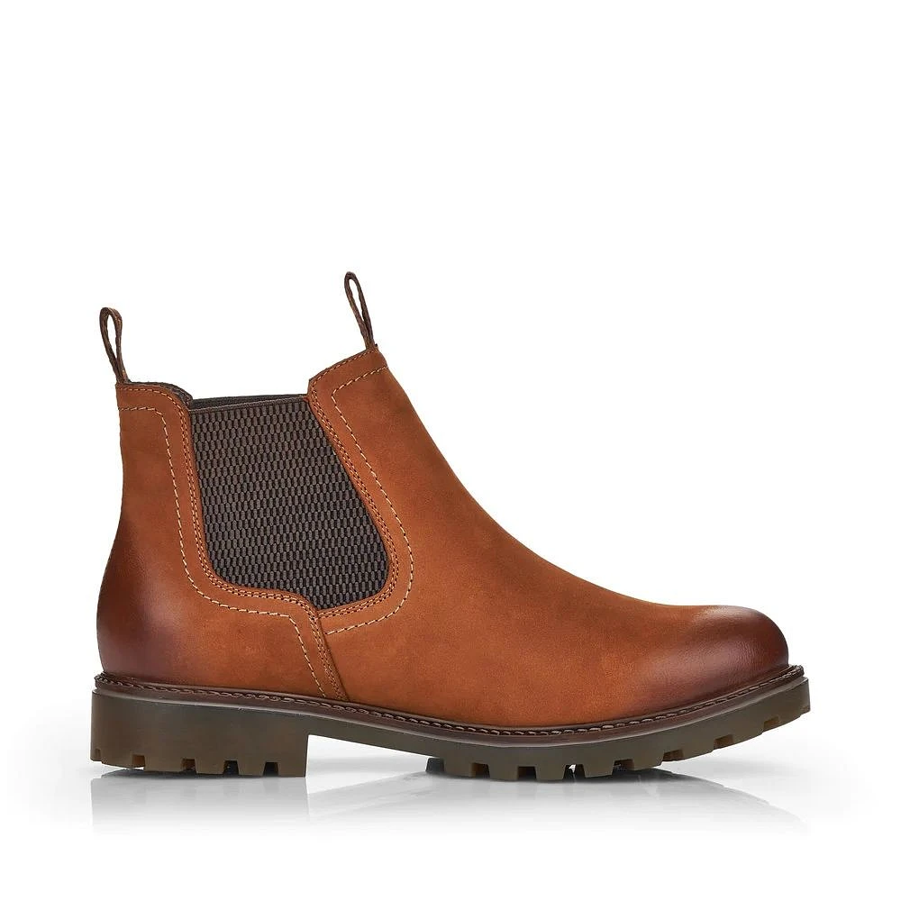 Columbo Brown Leather Chelsea Boot