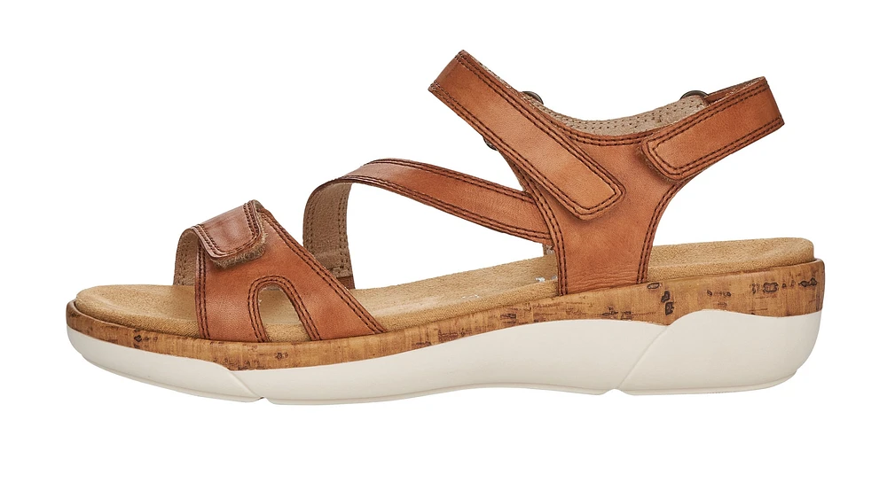 Soft Loose Tan Leather Sandal