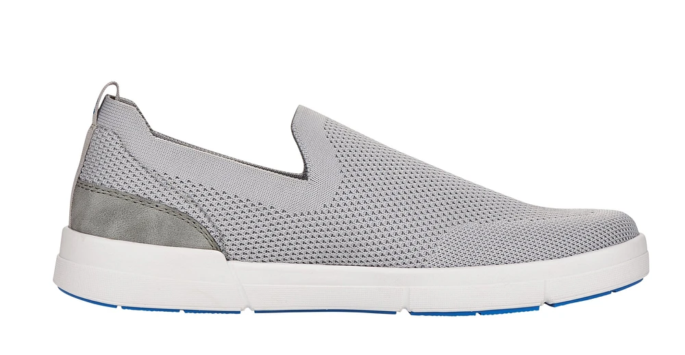Knitup 173 Grey Mesh Slip-On Sneaker
