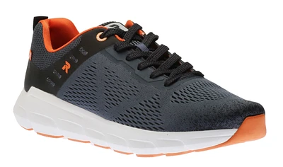 Sportec13 Blue Orange Lace-Up Walking Shoe