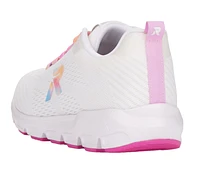 Sportec10 White Rainbow Lace-Up Sneaker