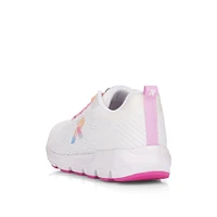 Sportec10 White Rainbow Lace-Up Sneaker