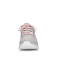 Knitup169 Grey Lace-Up Walking Shoe