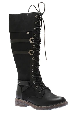 Eaton Black Tall Boot