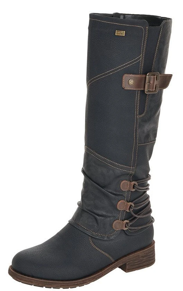 Mombasa Black Tall Boot