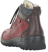 Eagle Wine Lace-Up Ankle Boot
