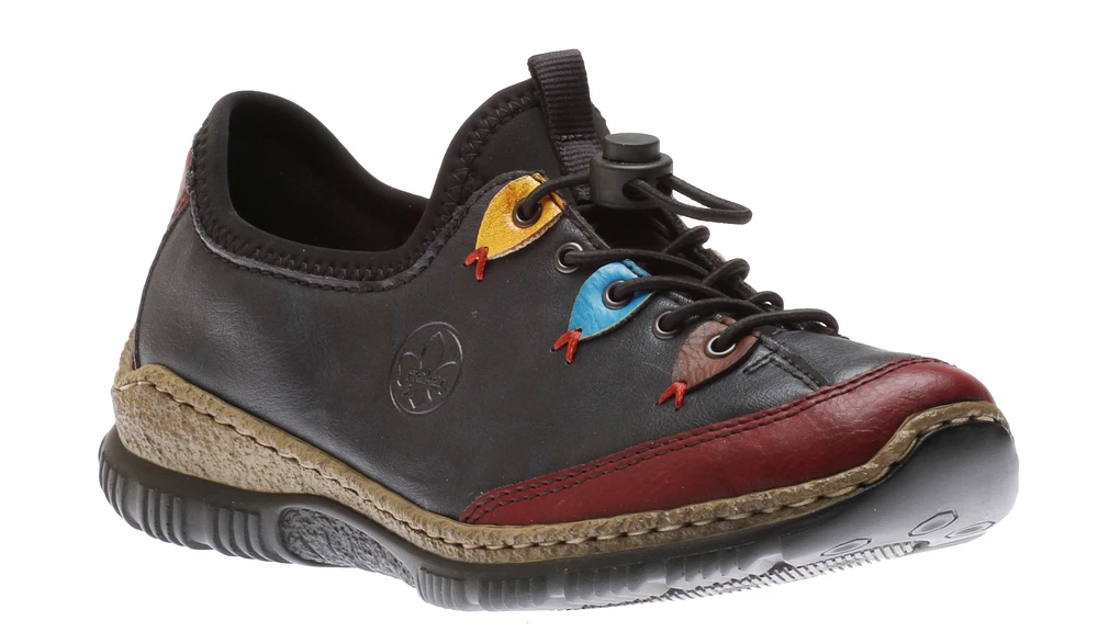 Eagle Navy Slip-On Bungee Sneaker