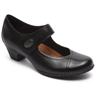 Abigail Black Mary Jane Low Heel