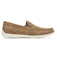 Cullen Venetian Vicuna Brown Suede Slip-On Loafer