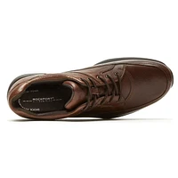 Edge Hill Brown Leather Lace-Up Walking Shoe