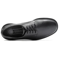 Northfield Black Leather Lace-Up Dress Shoe