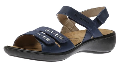 Ibiza 86 Ocean Blue Leather Slingback Sandal