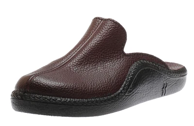 Monaco 202G Bordo Wine Leather Slipper