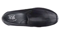 Dream Black Leather Slip-On Loafer