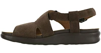 Huggy Teddy Brown Cross Strap Sandal