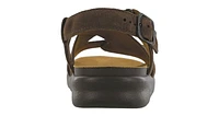 Huggy Teddy Brown Cross Strap Sandal