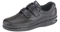 Me Too Black Leather Walking Shoe